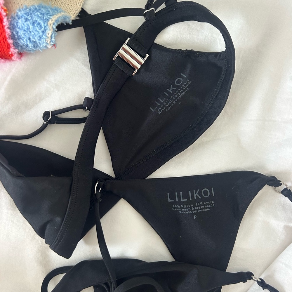 Lilikoi Black Bikini Set - Picture 3 of 3